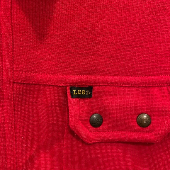 Vintage Lee red jacket - Picture 2 of 5